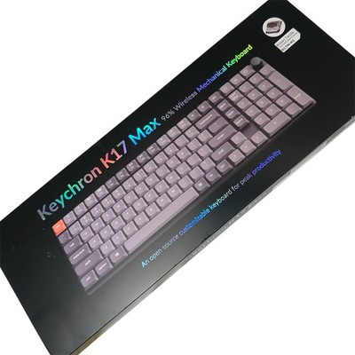 Keychron K17 Max 96%キーボード Keychron K17 Max QMK 有線 / Bluetooth 5.1 / 2.4GHz ワイヤレス 両