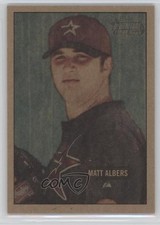 2005 Bowman Heritage Mahogany Matt Albers #205 0n2