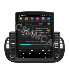 Fit For 2007-2015 Fiat 500 Car Androi Multimedia Player MP5 FM RDS Mirror Link