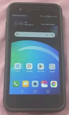 LG Phoenix 4, LG LM-X210APM, AT&T, 16GB, Android,  Smartphone, Reset, 4G-LTE, 