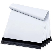 100pcs - Poly Mailers Self Seal Shipping Bags 10x13 BAD ADHESIVE