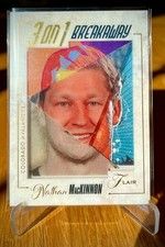 2025-26 Flair 3 On 1 Breakaway - Nathan MacKinnon  1:100 Case Hit SSP BW-2