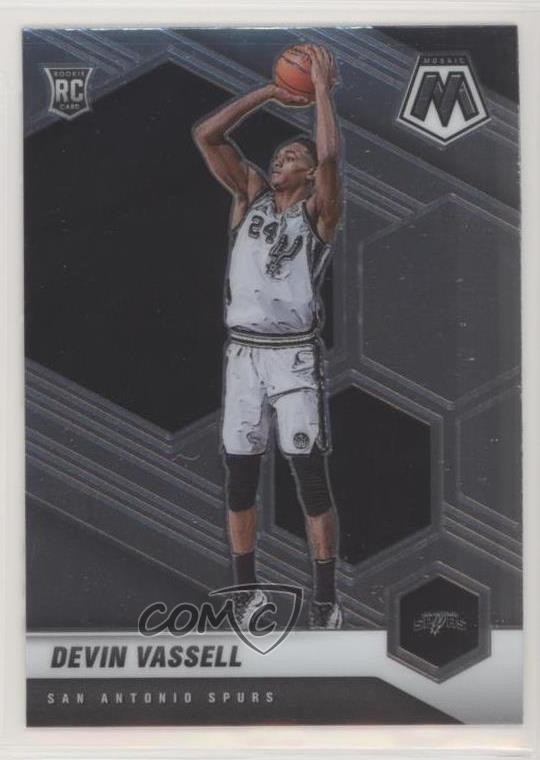 2020-21 Panini Mosaic Rookie Devin Vassell #221 fz0