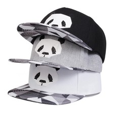 Unisex Panda Impresión Offset Sombreros Moda Otoño Ajustable Informal Protector Solar Sombrero
