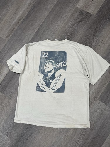 Vintage Y2K GTO great teacher onizuka anime manga tee tokyopop RARE XL 22.5x27