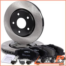 DISCHI FRENO VENTILATI Ø302 + PASTIGLIE FRENO ANTERIORI PER DODGE JOURNEY 08-12