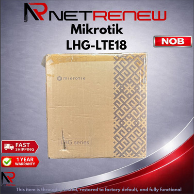 NOB MikroTik LHG-LTE18  LHGGM&EG18-EA LTE LHG Series
