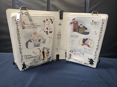 Loungefly Disney 101 Dalmatians Story Book Convertable  display picture 3