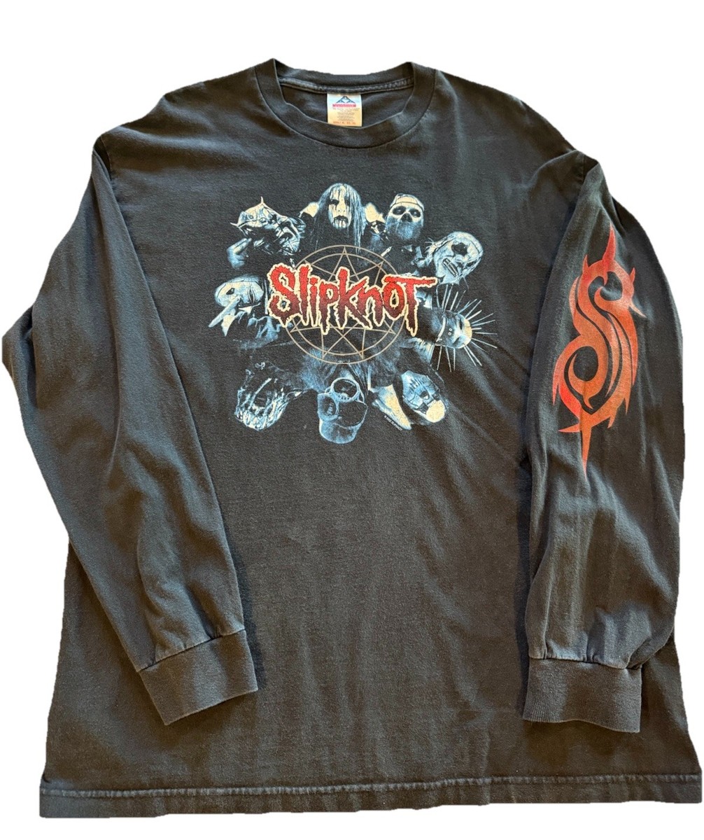 Slipknot Iowa ★Tシャツ 2002年★ Ｌサイズ Slipknot Iowa ☆Tシャツ 2002年☆ Lサイズ Slipknot Iowa ☆Tシャツ