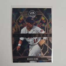 Panini 2026 USA Baseball Stars & Stripes Prizmatic Seaver King #20 Insert