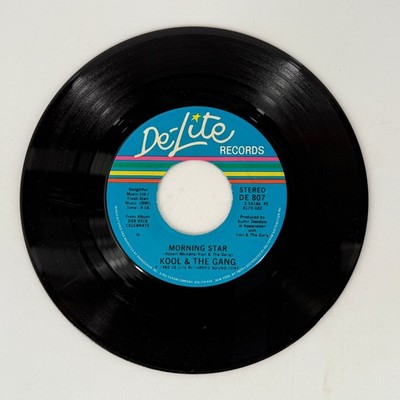 Kool & The Gang Morning Star Celebration 7 Inch Vinyl Single DE-Lite