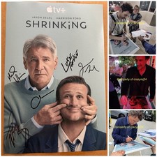 5 Signed Shrinking Jason Segel Michael Urie Christa Miller 12x18 Autograph PROOF