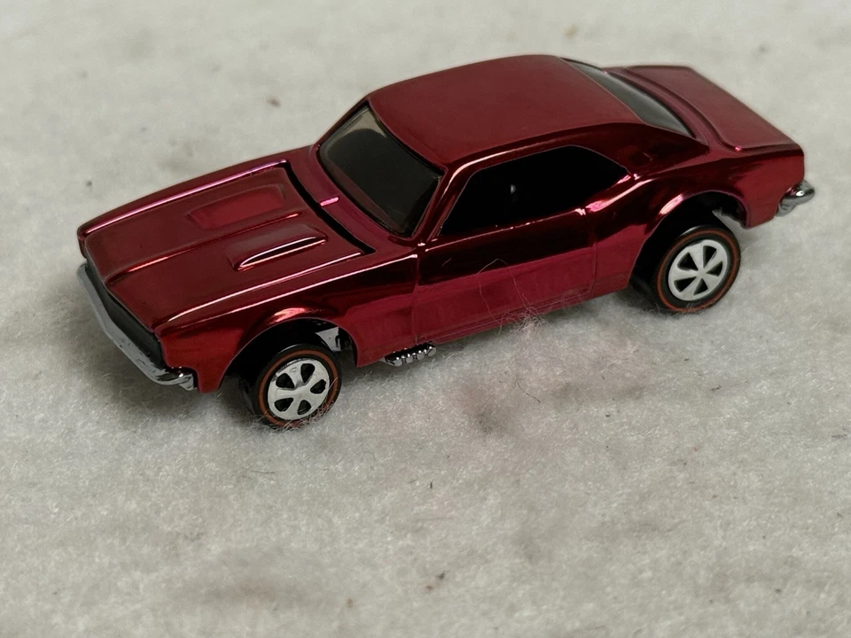 Hot Wheels RLC Mattel's 80th Anniversary Original 16 Ruby Red Custom Camaro B3 - Image 2 of 4