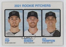 2022 Topps Heritage Rookie Pitchers Zach Pop Anthony Bender Thompson #73 17qs