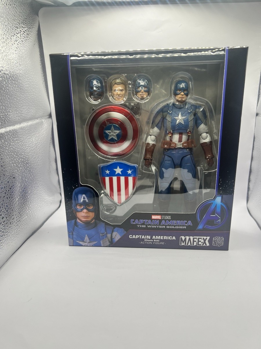 【新品未開封】MAFEX CAPTAIN AMERICA MAFEX No.220 MAFEX CAPTAIN AMERICA (Classic Suit) Medicom Toy