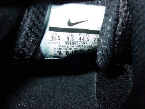 Scarpe da corsa Nike Lunar Fingertrap TR 898066-001 2017 nero/bianco! Taglia 10,5 - Foto 5 di 16