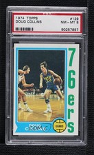 1974-75 Topps Doug Collins #129 PSA 8 HOF hg6