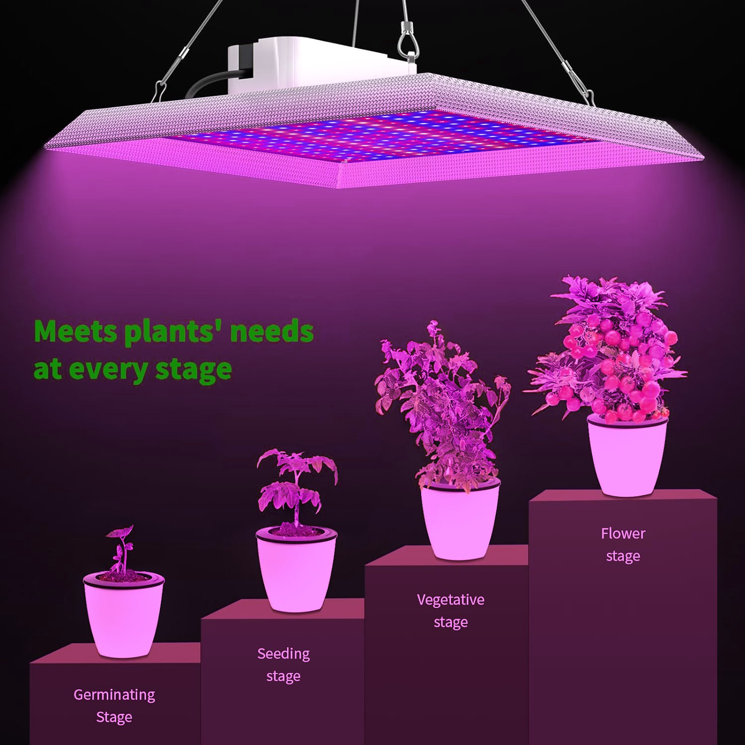 Hydroponic Full Spectrum Indoor Veg Flower Plants Tent Lamp