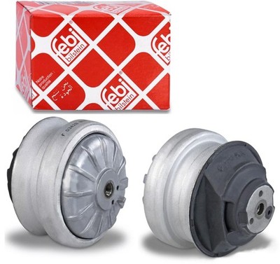 2x FEBI MOTORLAGER VORNE FÜR MERCEDES E-KLASSE 124-ER C124 W124 S124 190-ER W201
