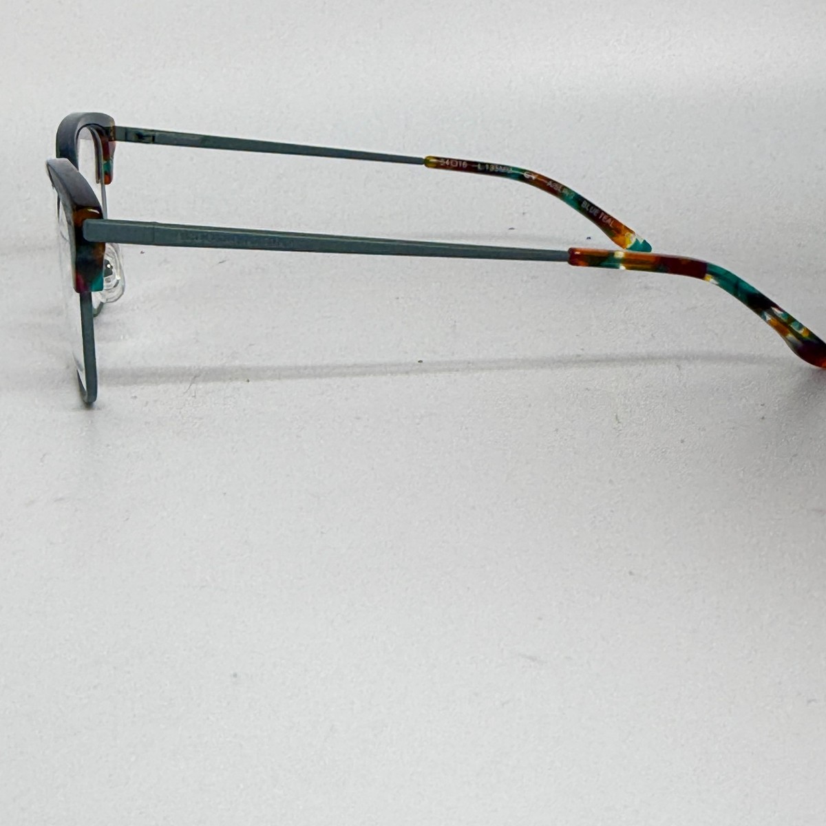 BCBGMAXAZRIA AISLING Blue Teal Eyeglasses Frame 54-16-135mm H17617‎ BCBGMAXAZRIA AISLING Blue Teal Eyeglasses Frame 54-16-135mm  main image 2