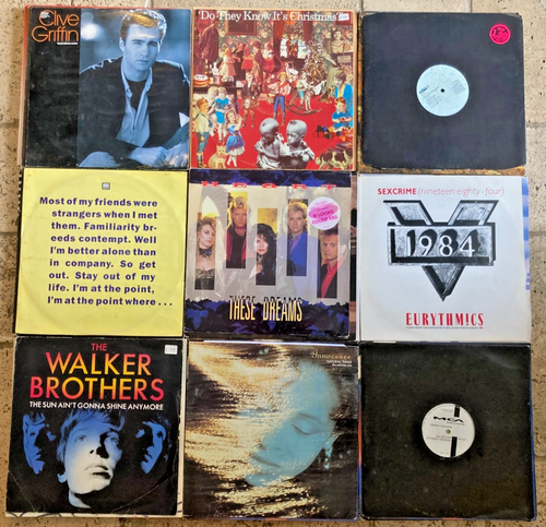 50 x 80's/90's POP/ROCK Vinyl LP & 12" Single Records Joblot 3/4💥 - Picture 5 of 6