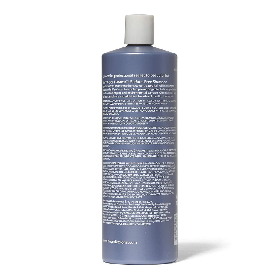 33.88 Fl Oz Vegan Color Treated Shampoo Sulfate Free Moisture Shine Protection - Image 3 of 3