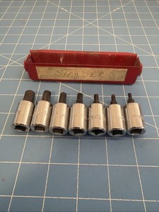 MAC TOOLS, HEX SOCKET SET 3/8 DRIVE 7PC SET (G29003482)