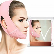V-line Face Chin Cheek Lift Up Slimming Mask Anti Wrinkle Strap Band Reusable