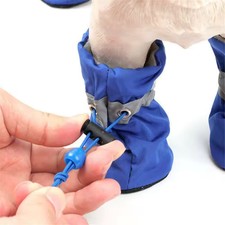 4PCS Small Dog Shoes Waterproof Hiking Boots Puppy Slippers for Small Dogs .