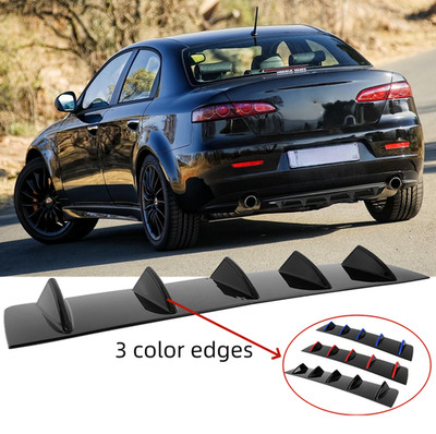 Heckdiffusor Heckansatz Heck Ansatz Diffusor Schwarz glänzend für Alfa ROMEO 159