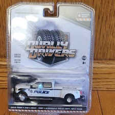 Greenlight Dually Drivers 2019 Ford F-350 Lariat 1:64 Police Diecast Unopened