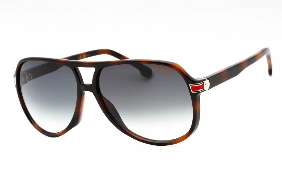 Gafas de sol CARREA 1045/S 0086 9K marco Habana lentes sombreadas verdes 61 mm Foto 3 de 4