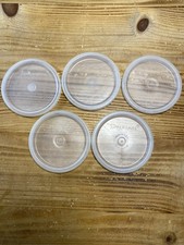 Vintage Tupperware 297-38 Replacement Lid Made In USA Lot Of 5