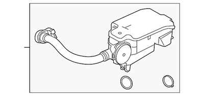 #ad Ford 6.7 crankcase pressure separator OEM $129.56