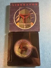2021 Dark Side Liberator Boba Fett Star Wars Mandalorian 1 oz .9999 Silver