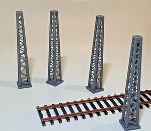 Kit Caténaires Kato 5-052 Pour Voie Unique - Échelle HO - 12 Poteaux - Neuf, Fabriqué Au Japon