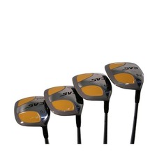 Senior Men's SV3 Yellow Square Fairway 3 5 7 9 Wood Set Golf Clubs, Right Han...