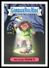 Garbage Pail Kids No Clue Nancy 2022 Book Worms Topps Tom Bunk Book Fair 40a