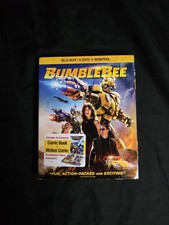 Bumblebee Blu-ray  DVD  Bonus Comic Book w Slipcover
