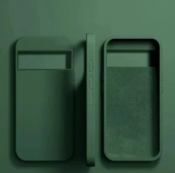 Funda de silicona original de lujo para Google Pixel 8 7 6 Pro 7A 6A cubierta a prueba de golpes Foto 4 de 4