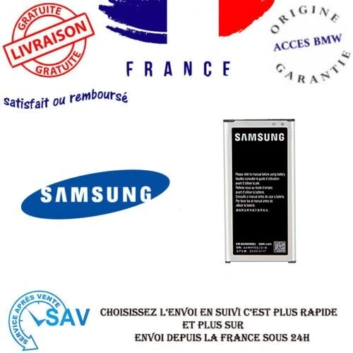 Originale Batterie Pour Samsung EB-BG900BBC - Galaxy S5 Neo SM-G903F - Photo 1/1