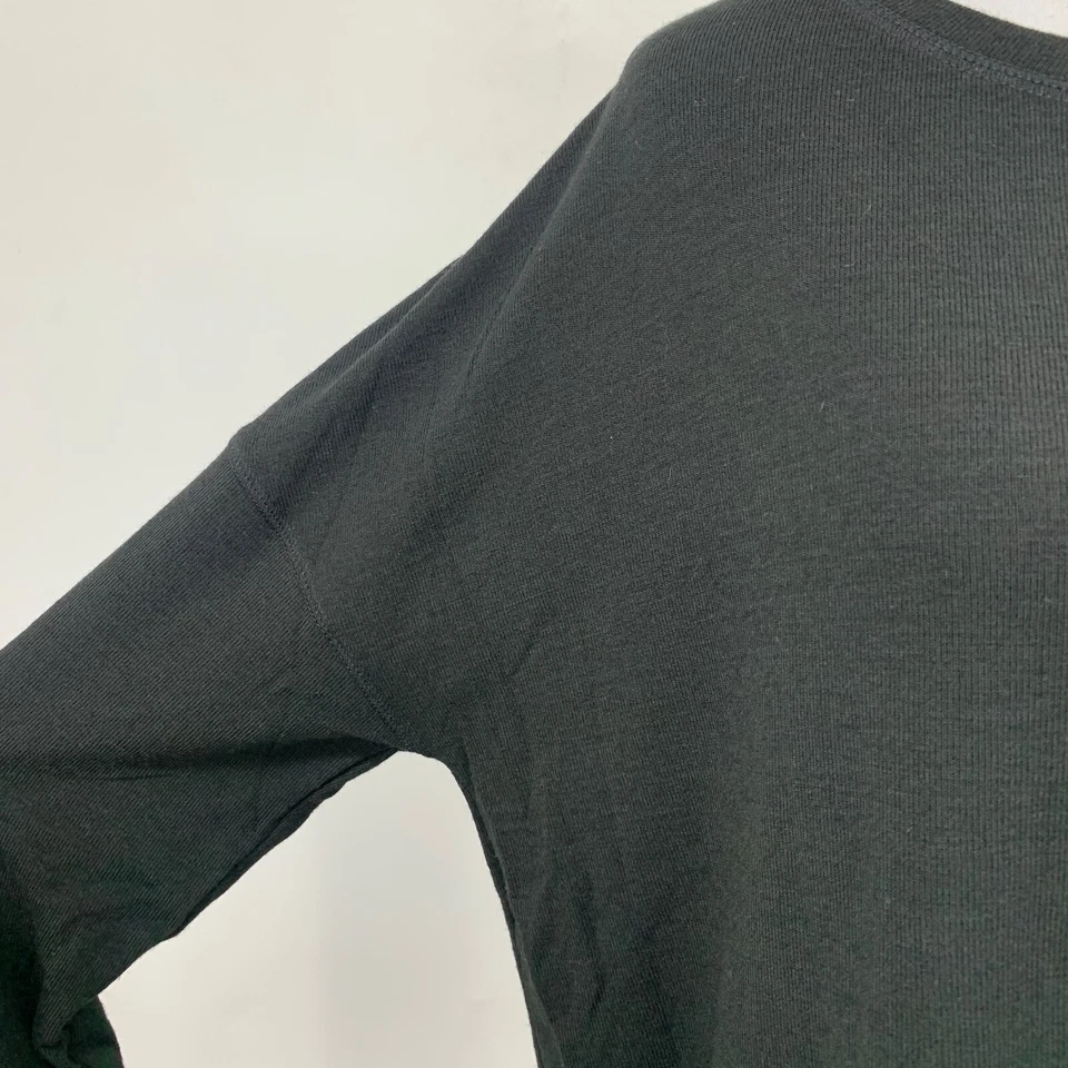 Top Serena Williams para mujer M mediano negro manga larga doble ventilación lateral de gran tamaño Foto 4 de 4