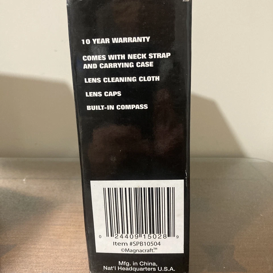 Magnacraft 10x50 BINOCULAR - Includes Neck Strap & Carrying Case NIB - Image 2 of 2