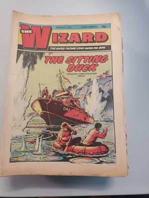 The Wizard comic 8th March 1975