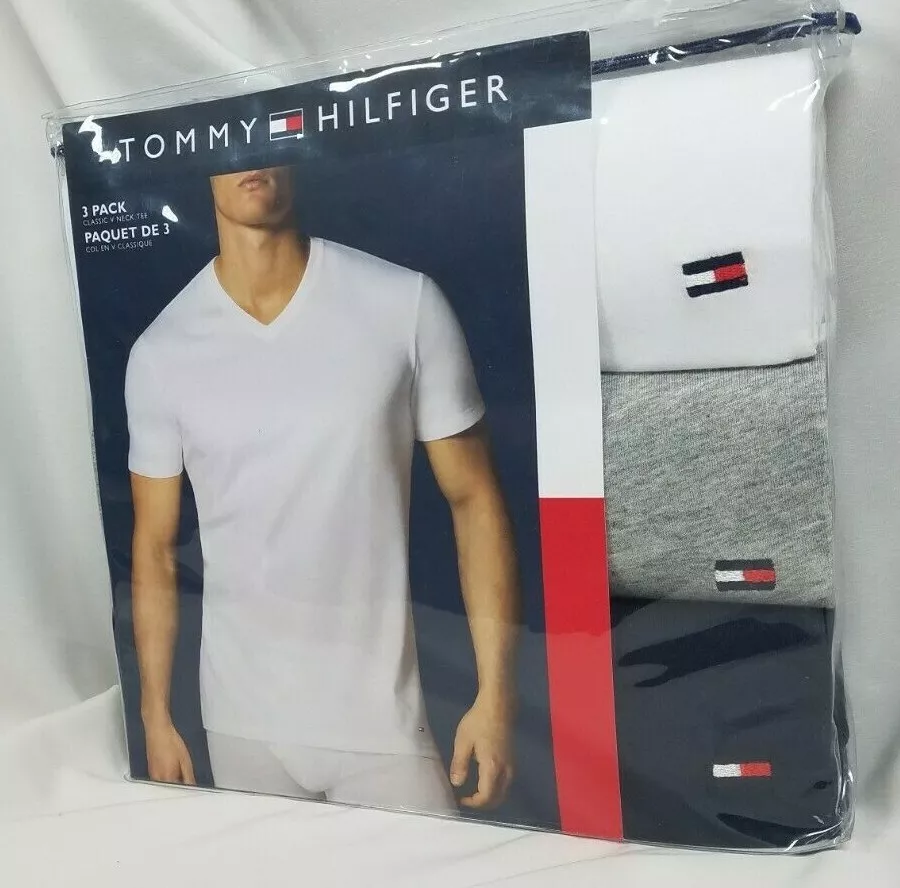Tommy hilfiger classic crew hotsell t shirt 3 pack