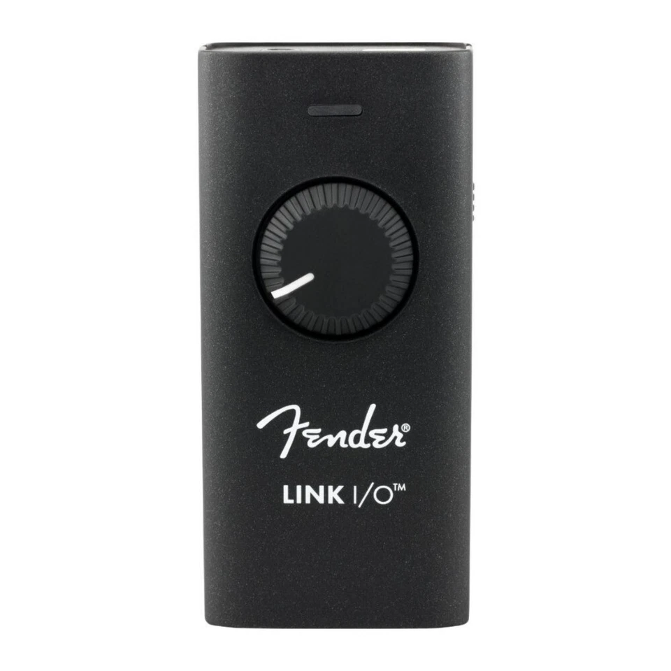 Fender Link I O Black Audio Interface with Input Meter and Mix Control - Image 2 of 4