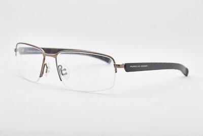 Porsche Design P 8201 Glasses Frame Made in Italy Sport Eyewear Rimless