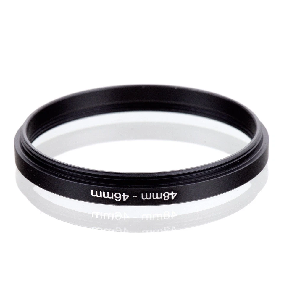 48mm-46mm 48mm to 46mm 48 - 46mm Step Down Ring Filter Adapter for Camera Lens - Image 2 of 3