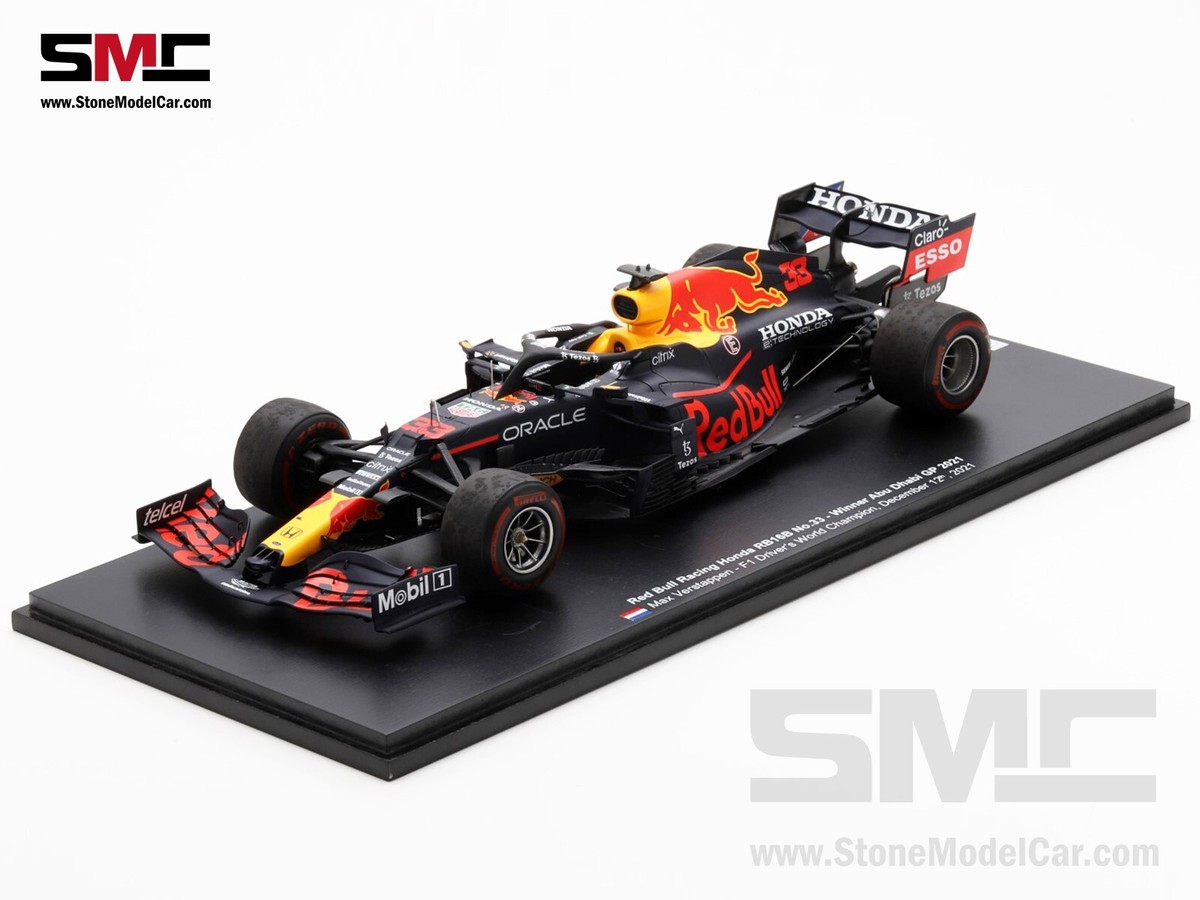 憧れの Preorder - 2021 F1 WDC Max Verstappen Red Bull RB16B Abu 乗用車