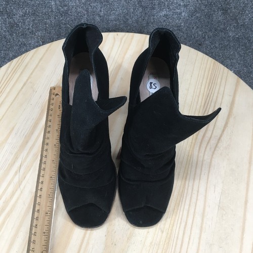 Kristin Cavallari x Chinese Laundry Boots Womens 8.5 Cutout Booties Black Heels - Picture 5 of 19
